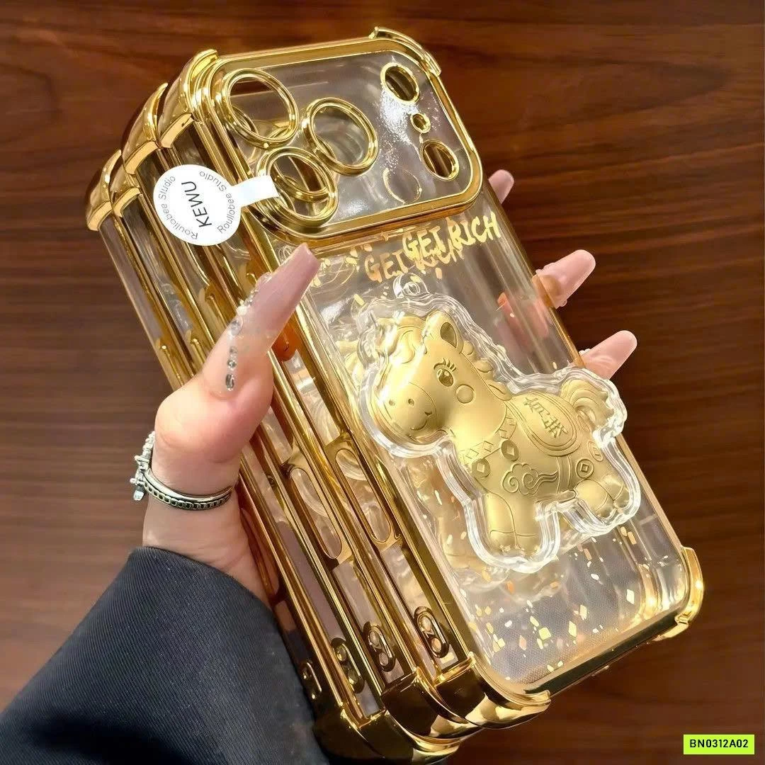 ỐP IPHONE NGỰA VÀNG