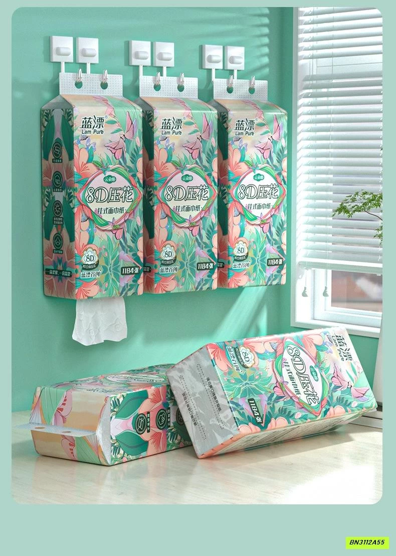 THÙNG 4 TÚI GIẤY RÚT BLUE FLOUR