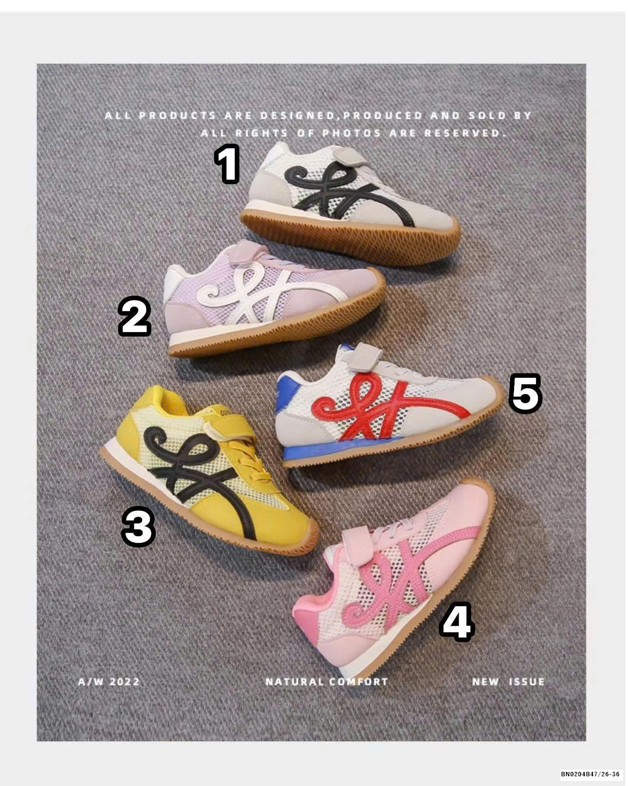 GIÀY THOÁNG KHÍ CHO BÉ