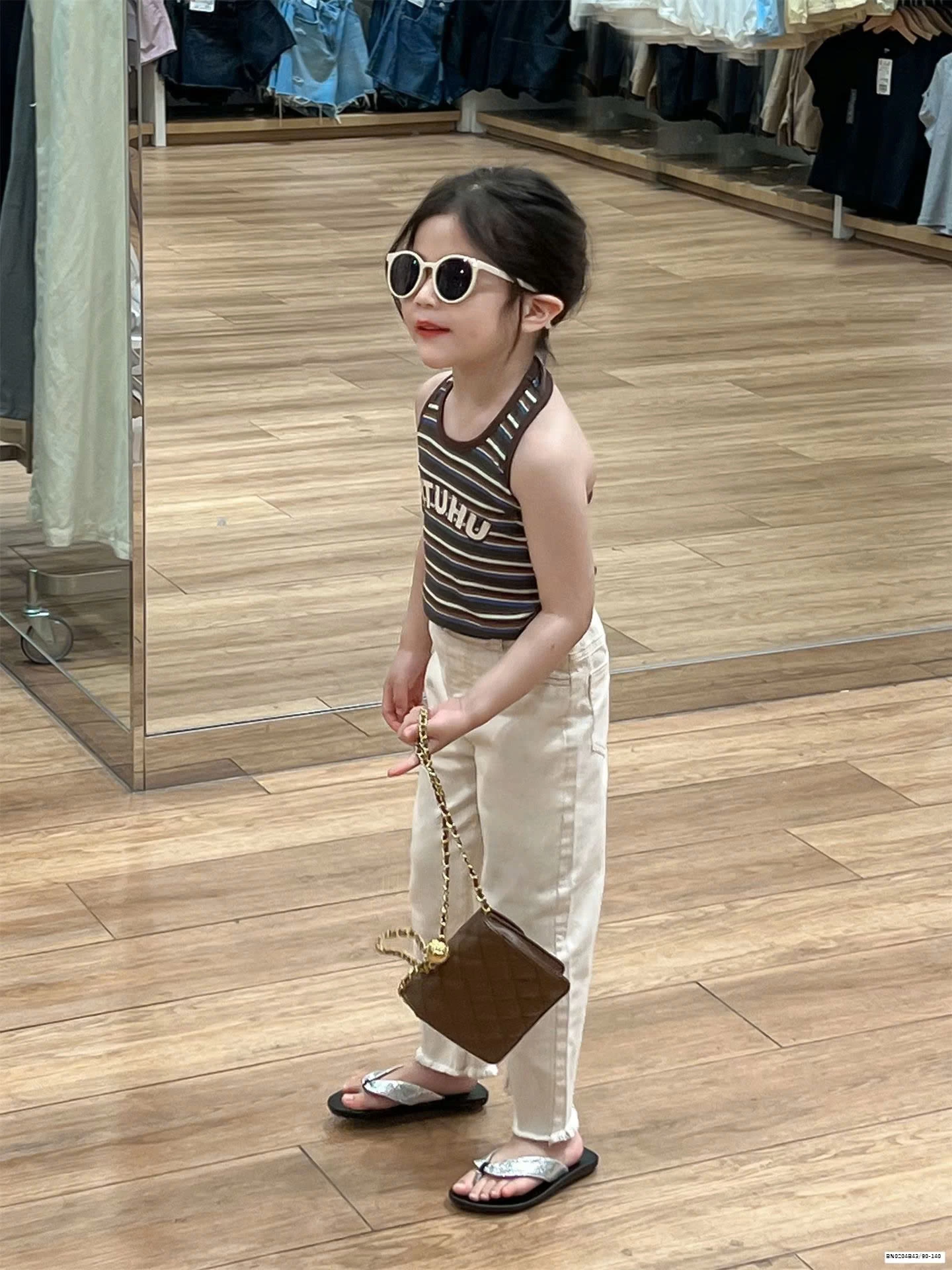 SÉT ÁO 3 LỖ MIX QUẦN TUA GẤU