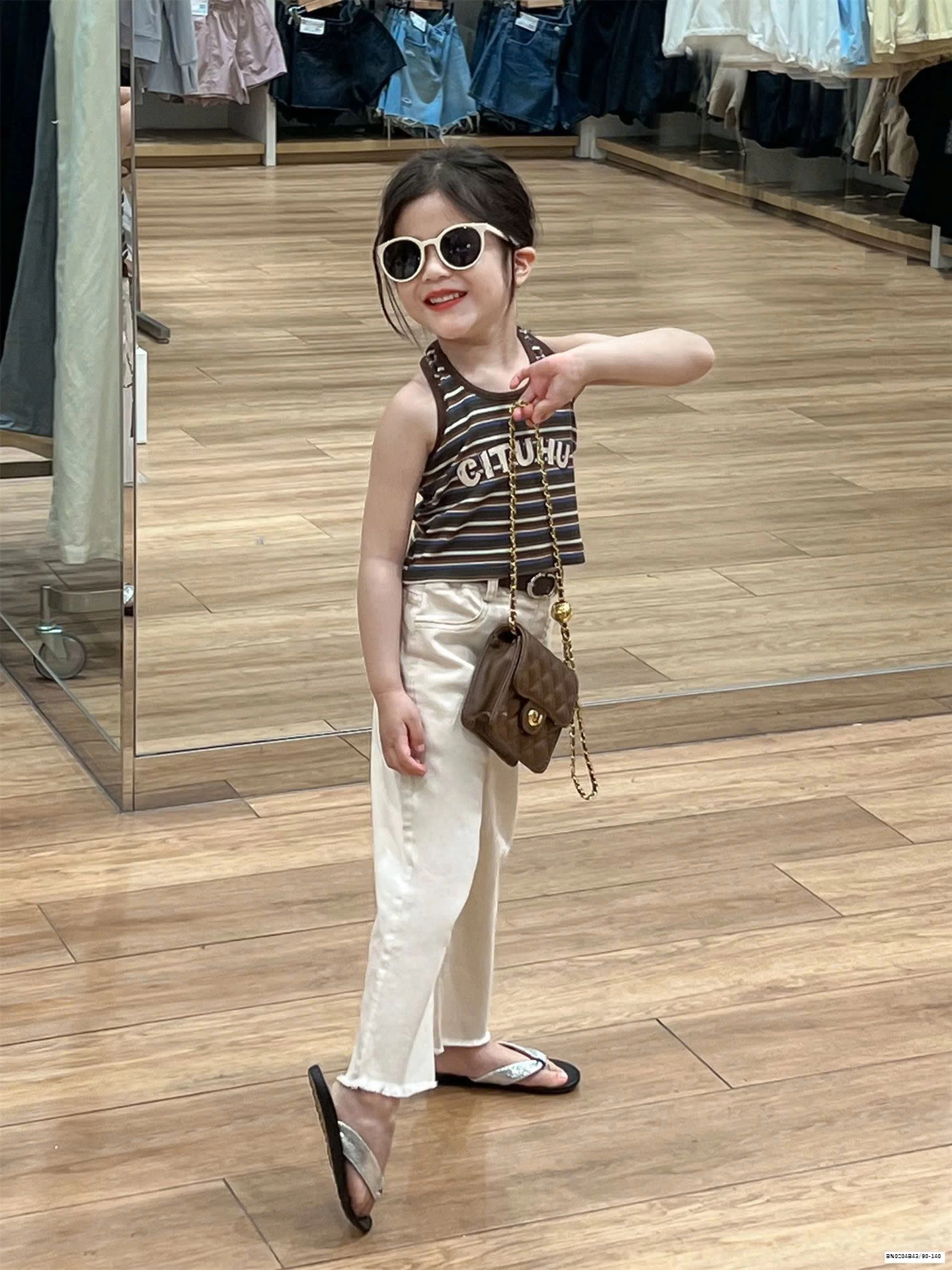 SÉT ÁO 3 LỖ MIX QUẦN TUA GẤU