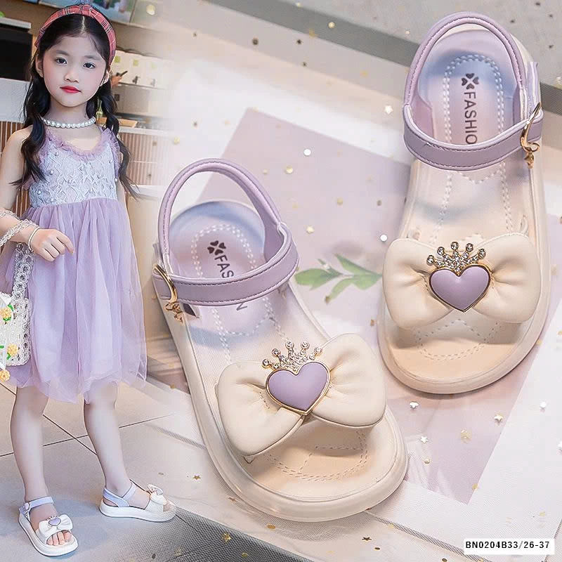 SANDAL NƠ TRÁI TIM