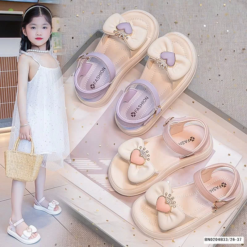 SANDAL NƠ TRÁI TIM