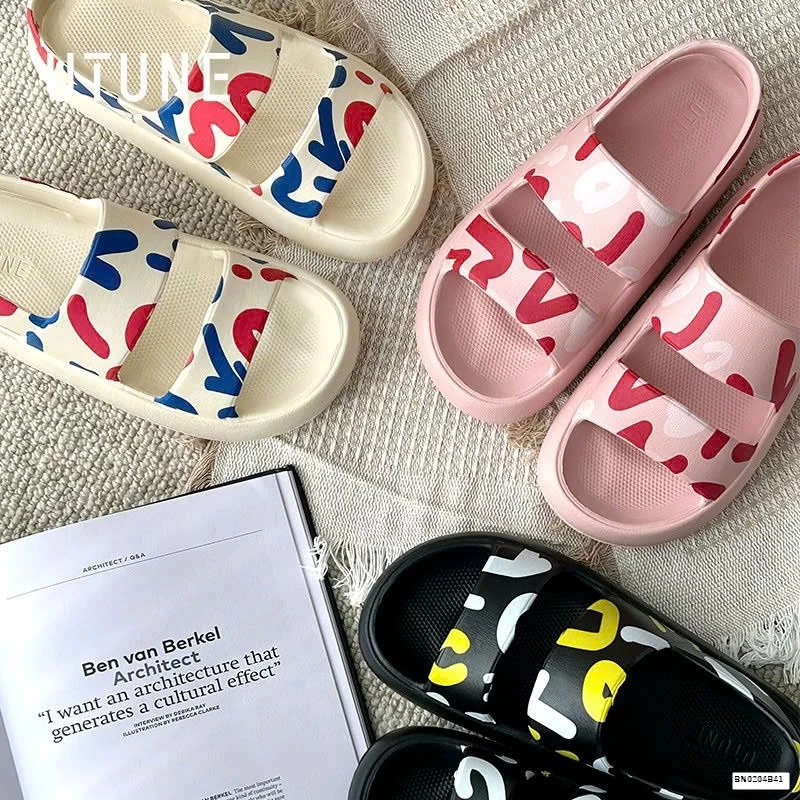 DÉP SANDAL HỌA TIẾT CHO NỮ