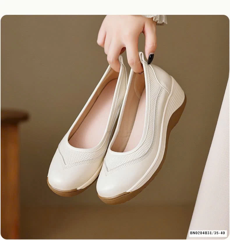 GIÀY LƯỜI NỮ ĐẾ CAO