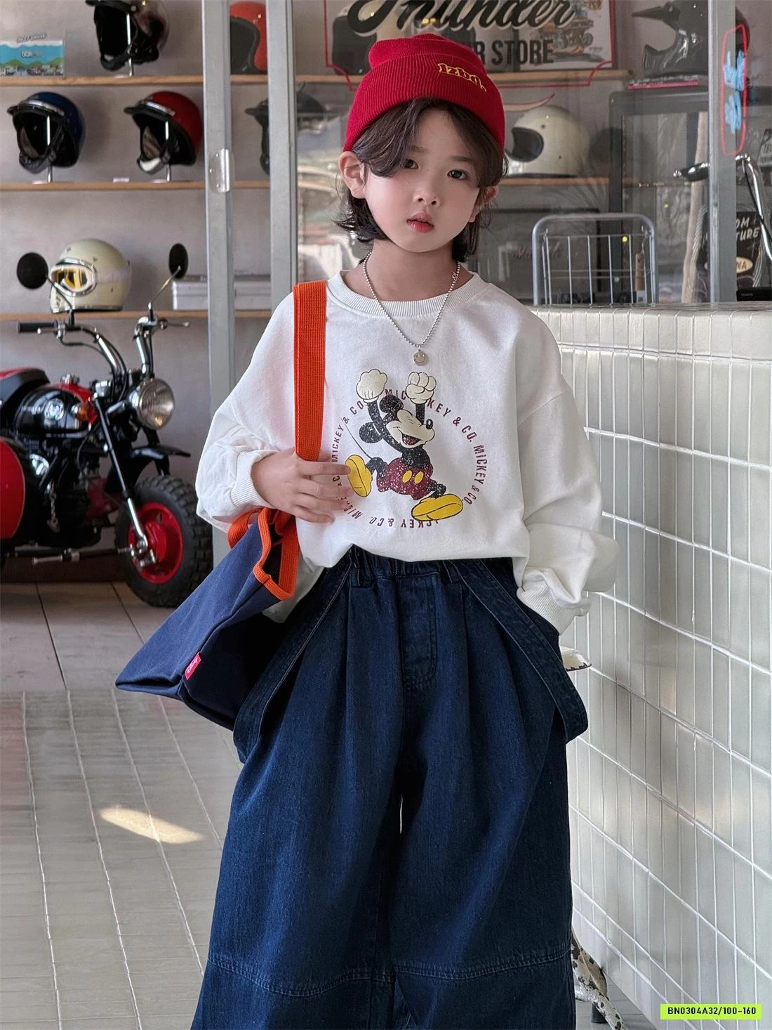 THUN MỎNG DÀI TAY MICKEY CHEESE