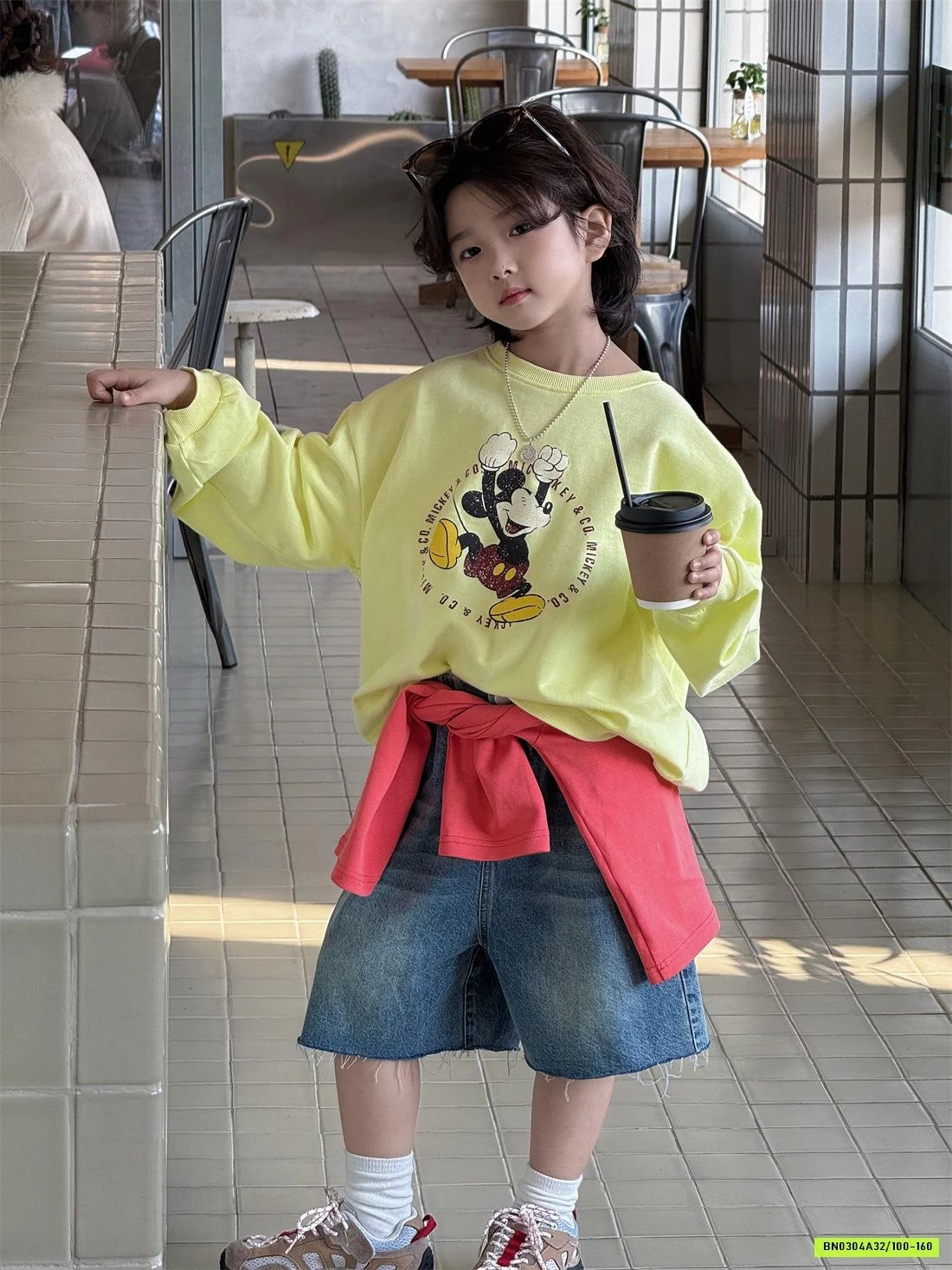 THUN MỎNG DÀI TAY MICKEY CHEESE