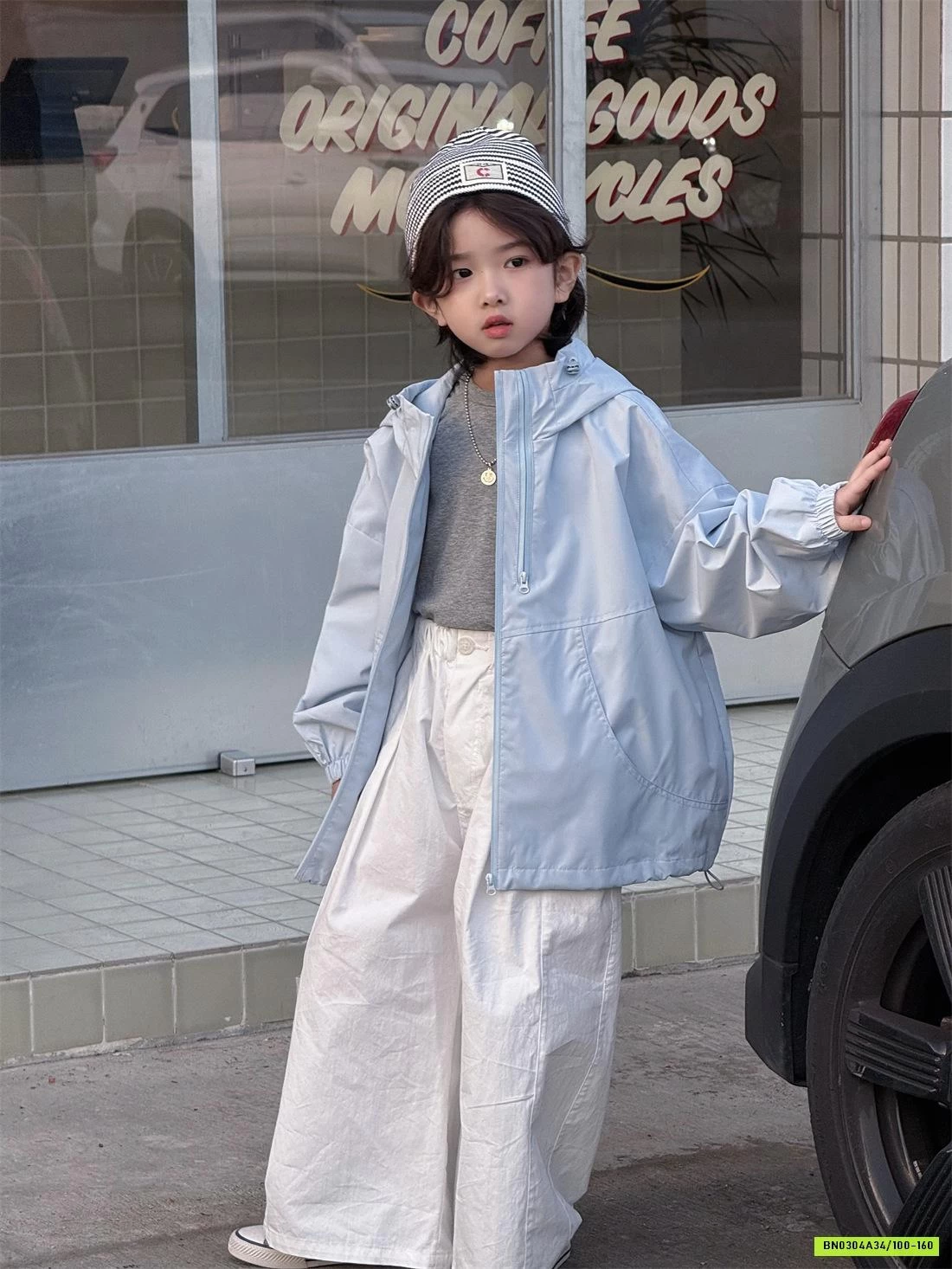 KHOÁC GIÓ LIỀN MŨ CHEESE