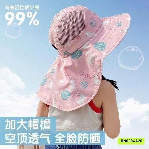 MŨ CHỐNG NẮNG RỘNG VÀNH CHÙM GÁY