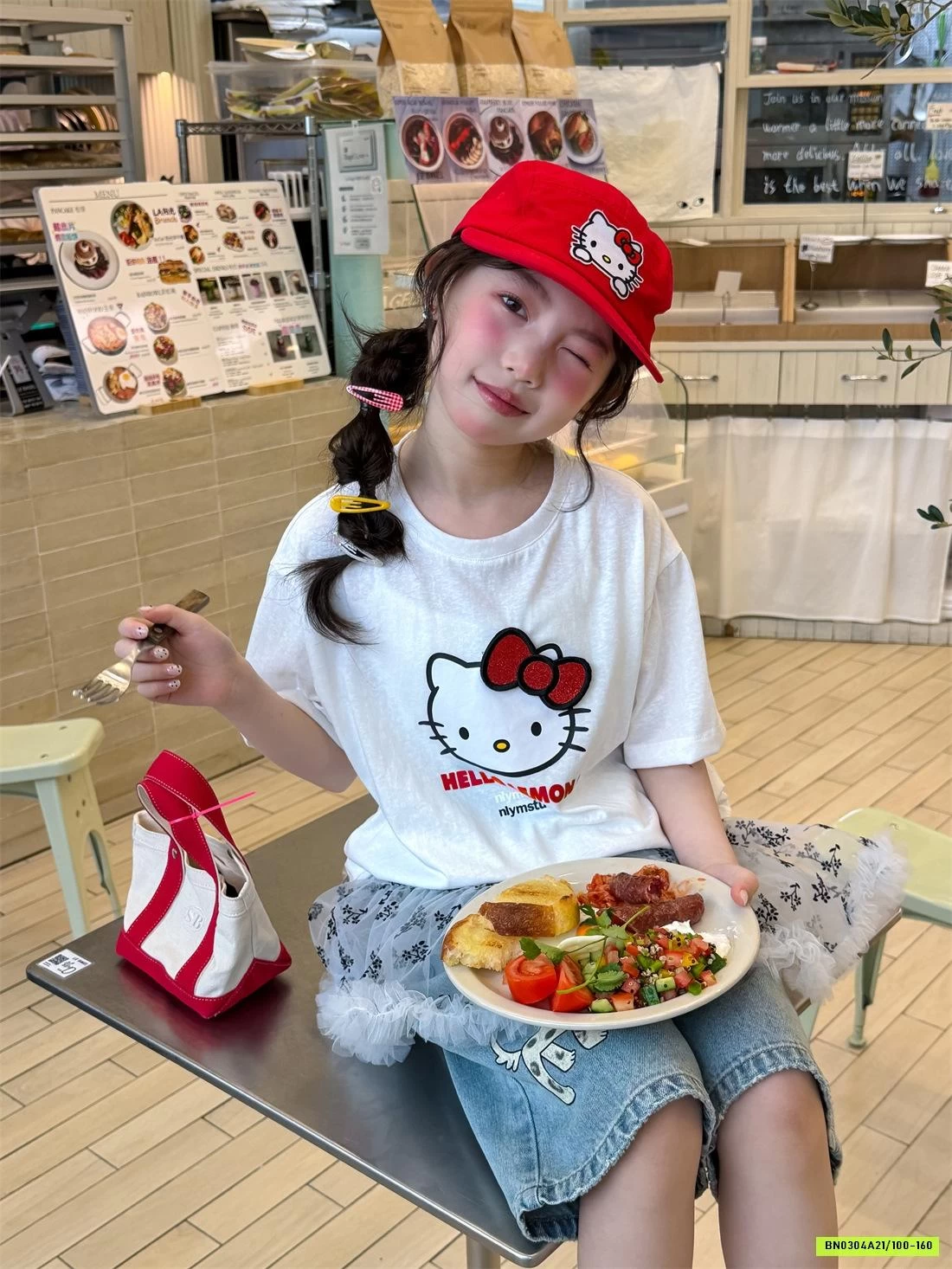 ÁO THUN GIẤY KITTY