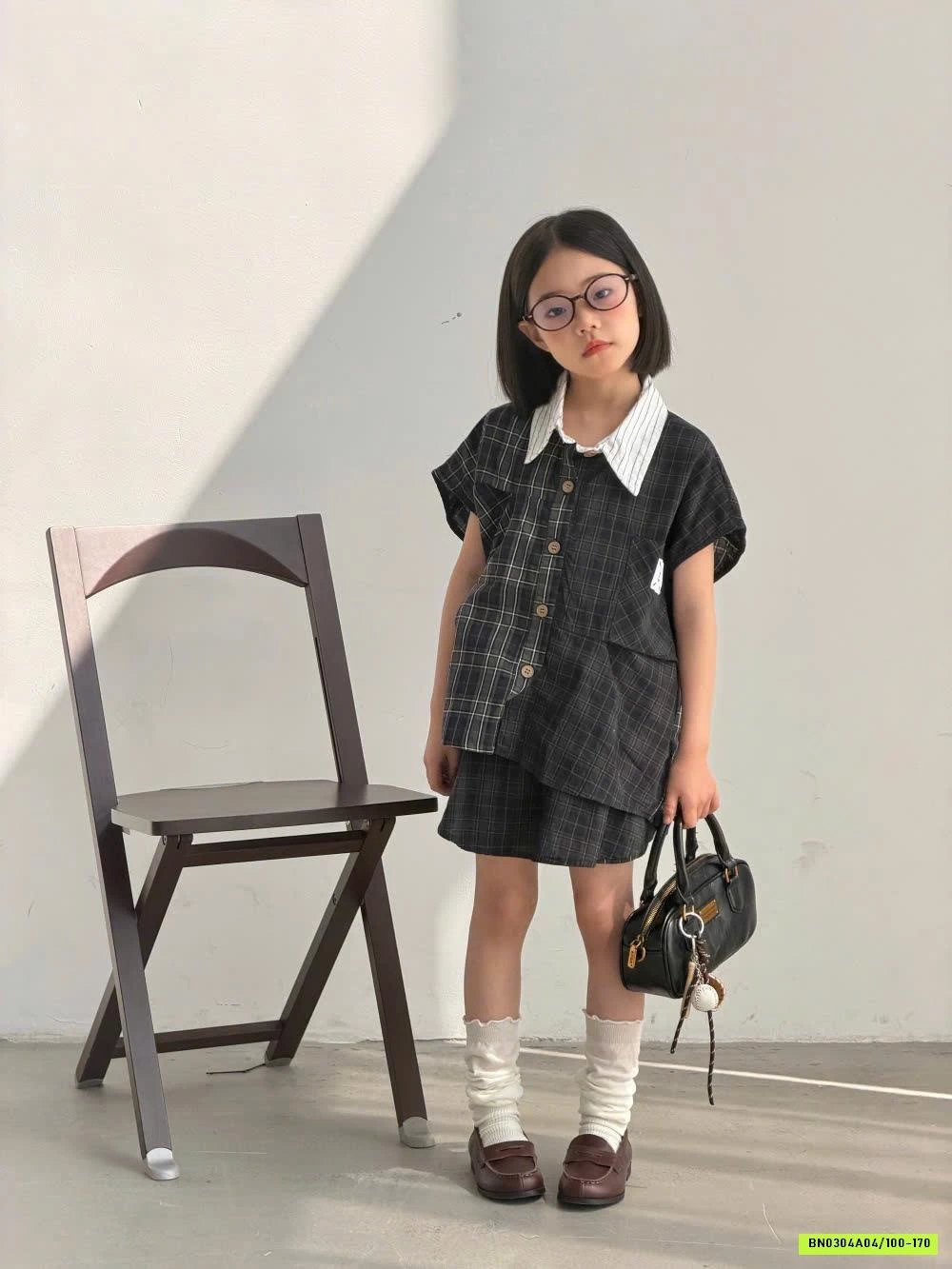 SÉT VÁY SƠ MI CARO 2 CHI TIẾT