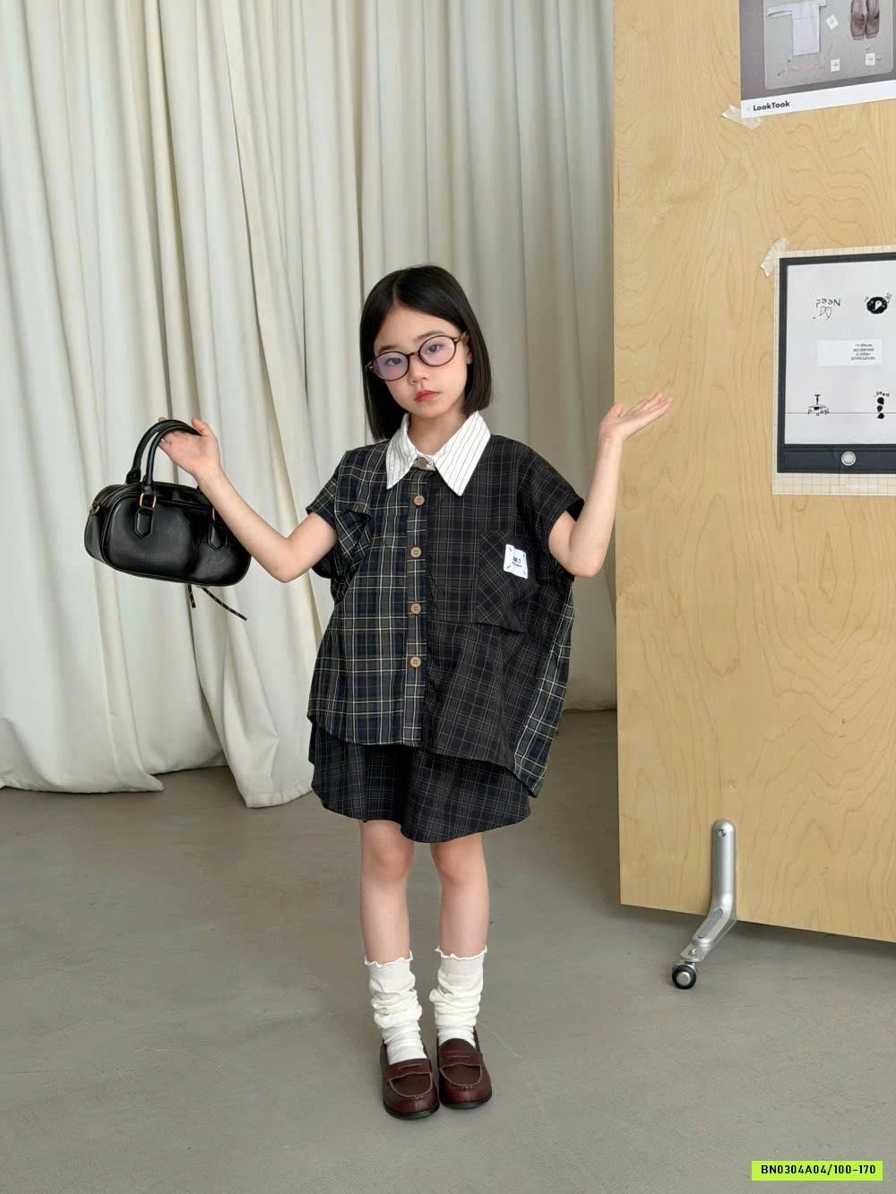 SÉT VÁY SƠ MI CARO 2 CHI TIẾT