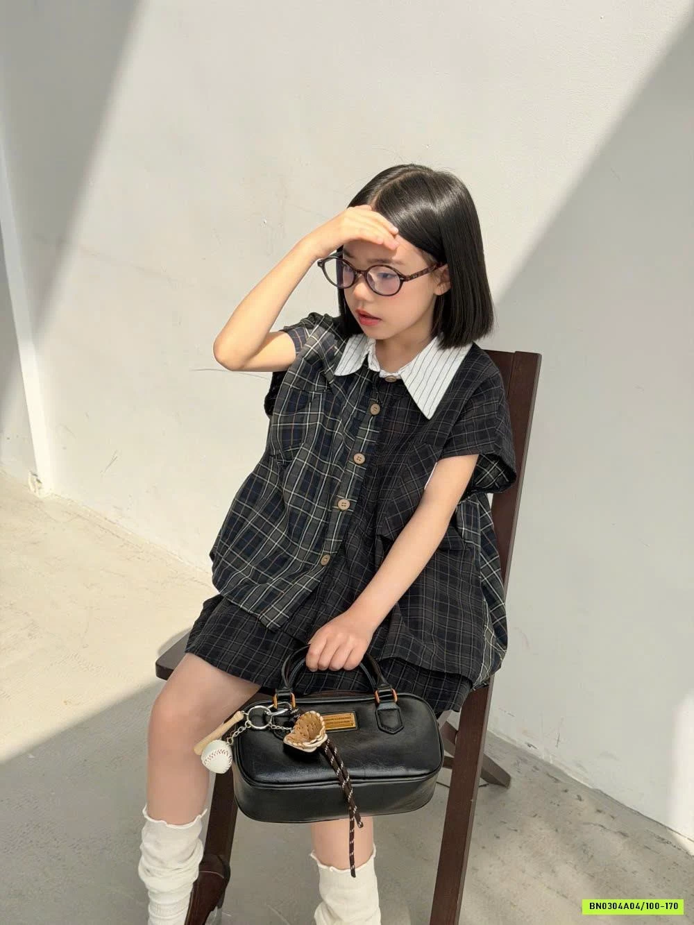 SÉT VÁY SƠ MI CARO 2 CHI TIẾT