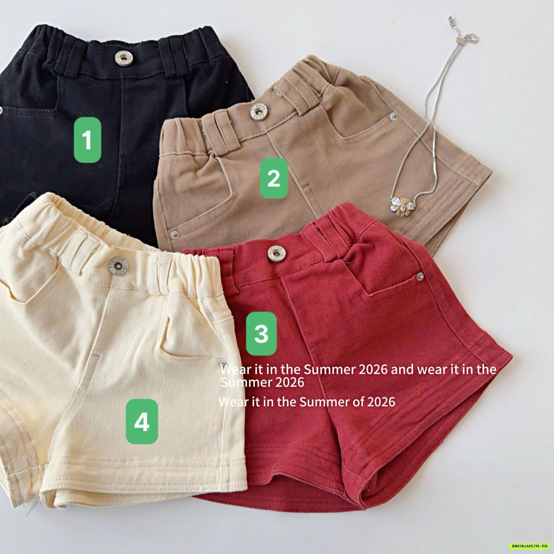 SHORT TRƠN MÀU T&QKIDS