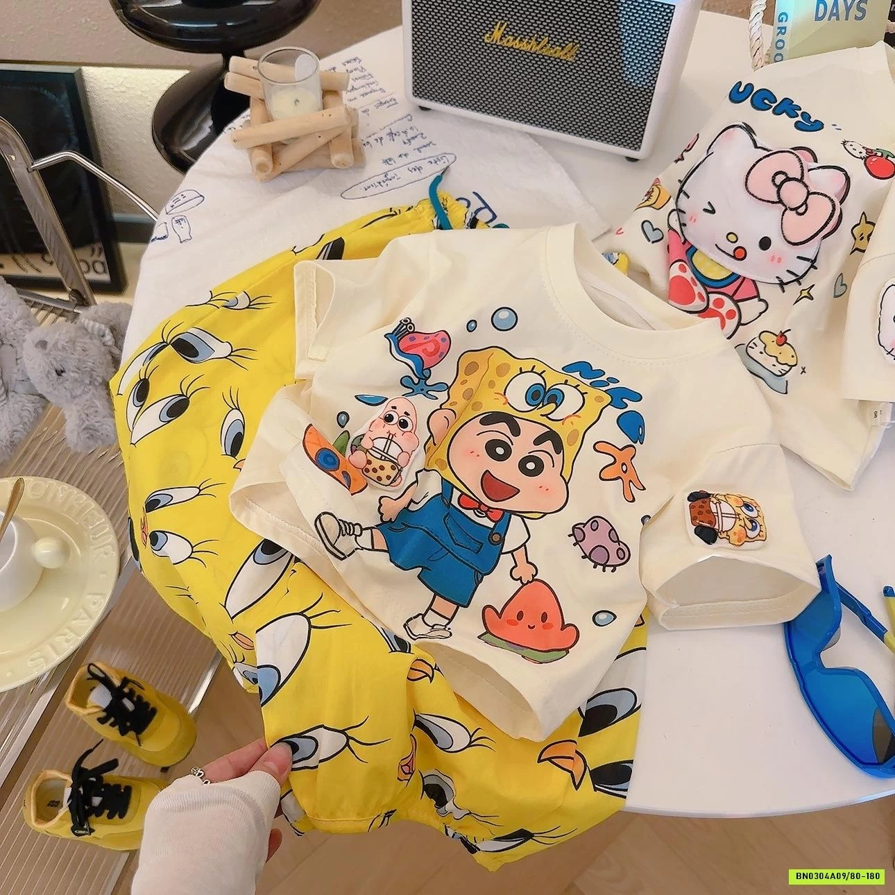 ÁO PHÔNG SHIN - CẬU BÉ BÚT CHÌ