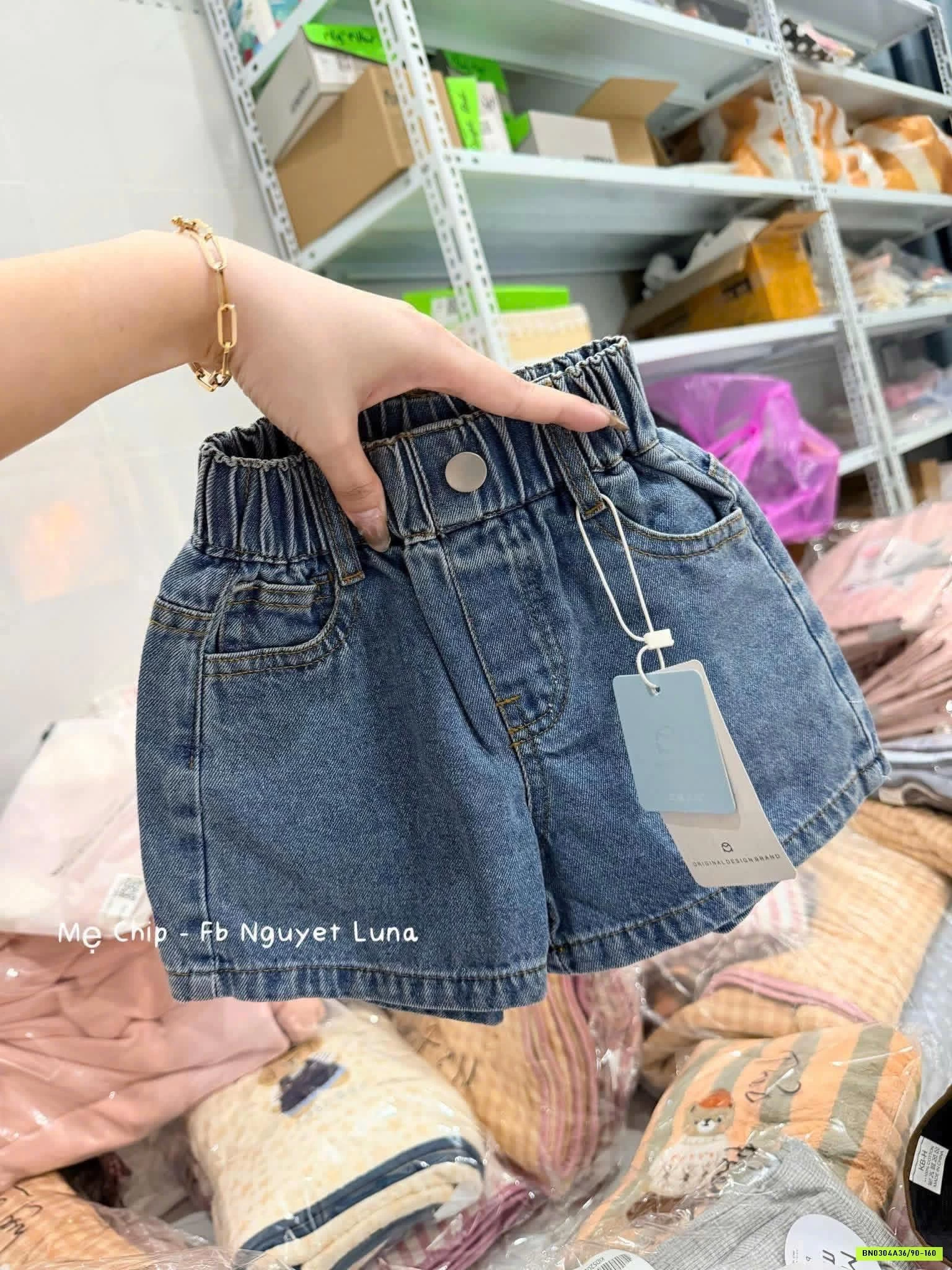 SHORT JEANS U023 BASIC AMBB