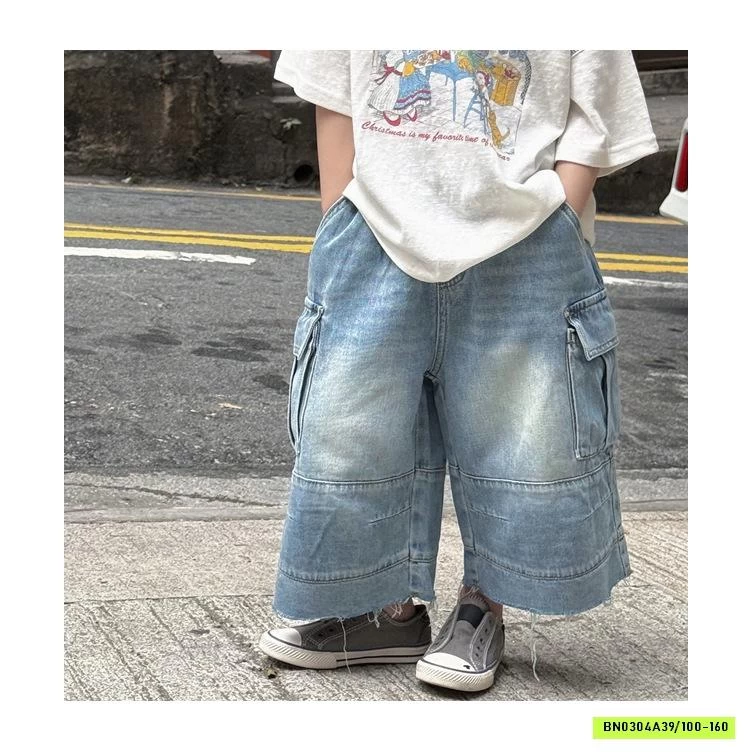 JEANS LỠ TÚI HỘP CHEESE