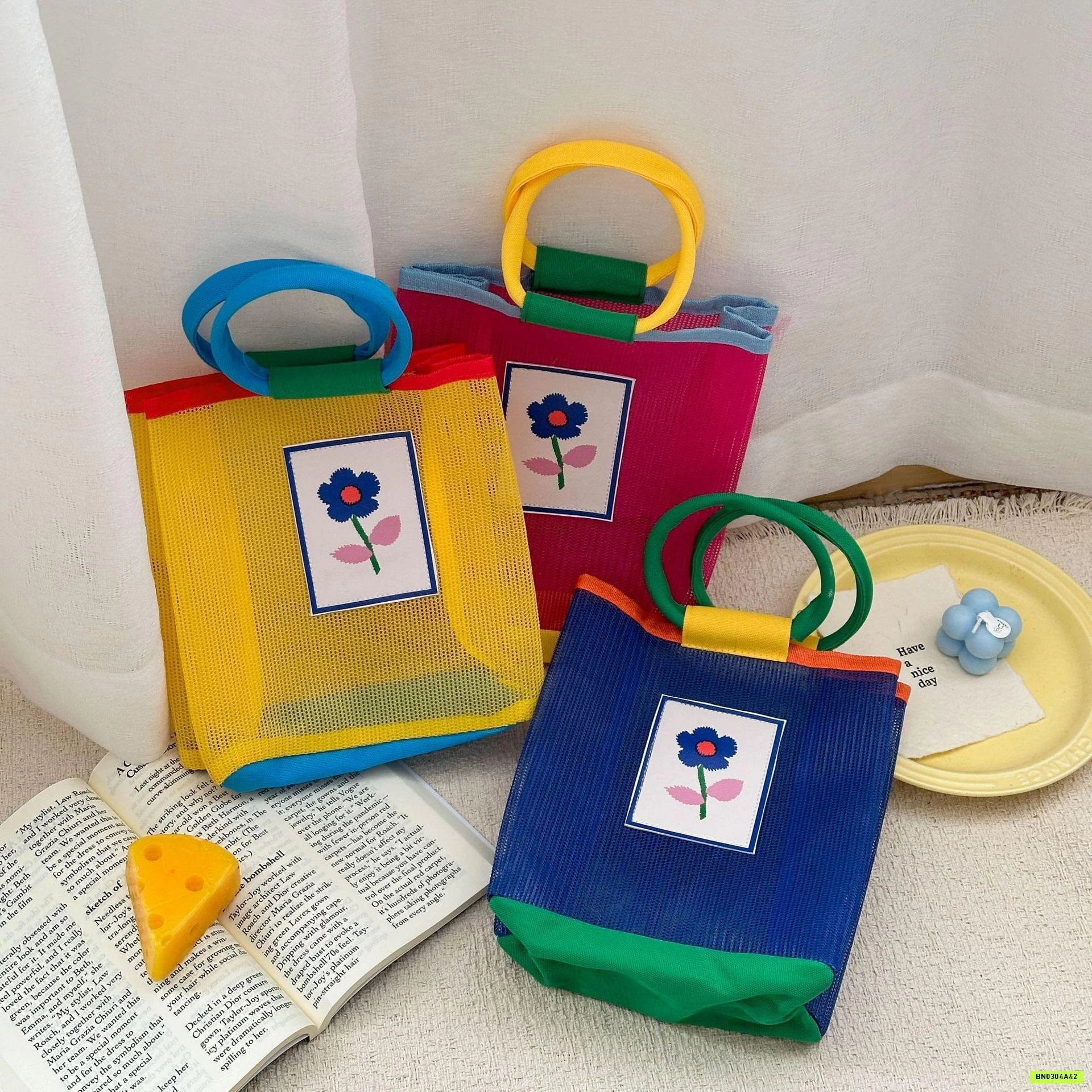 TÚI LƯỚI BÔNG HOA NHỎ