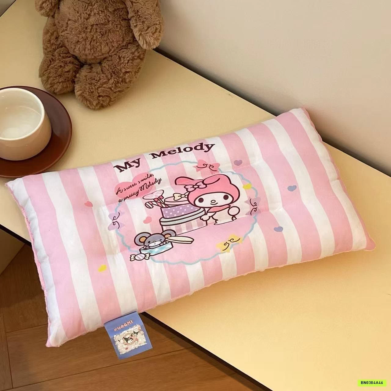 GỐI COTTON NHUNG HOẠT HÌNH