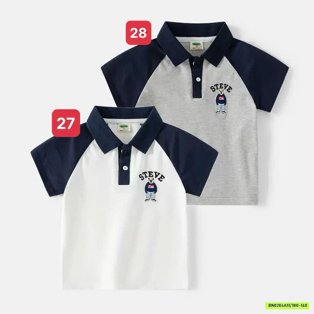ÁO POLO BÉ TRAI