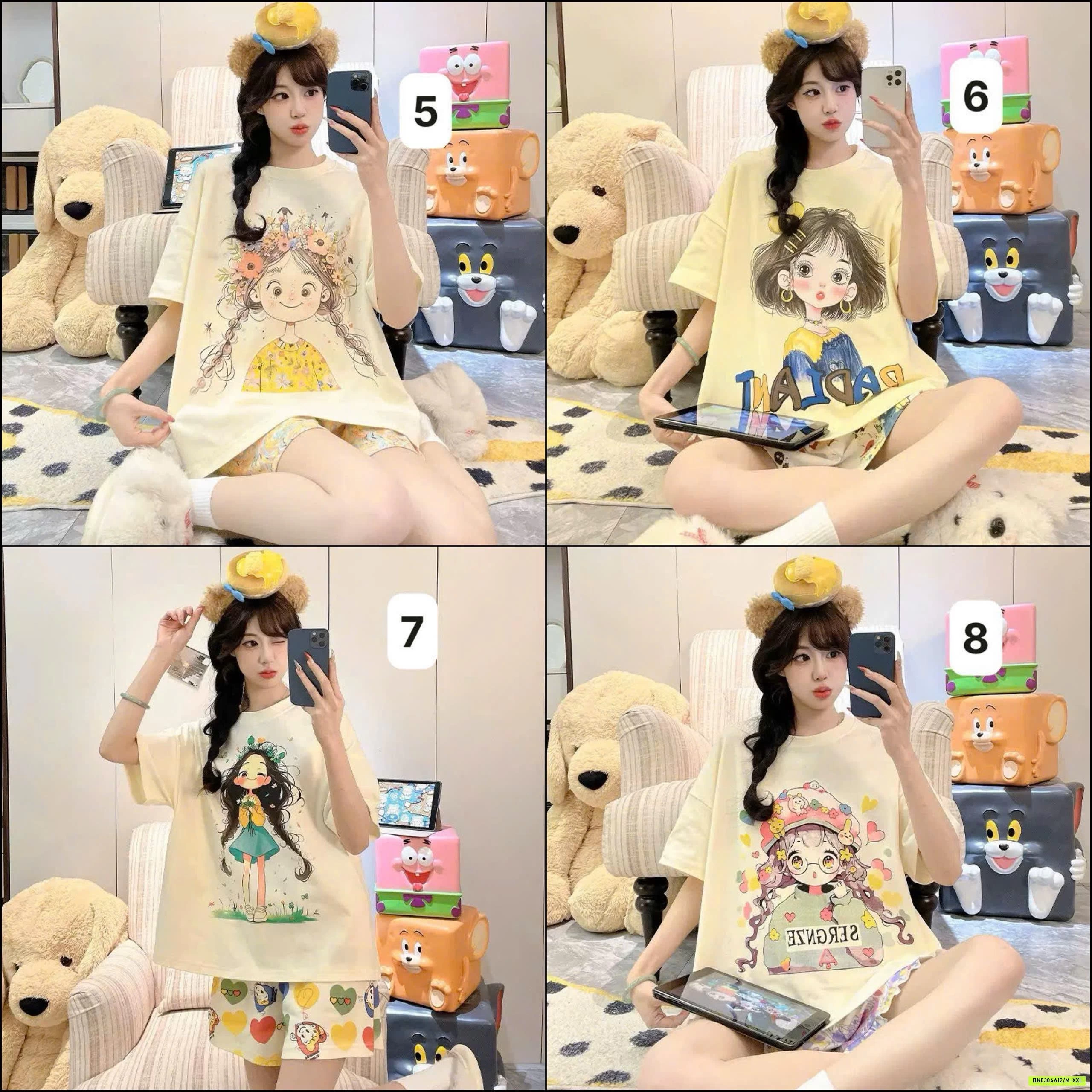 BỘ MẶC NHÀ TIỂU THƯ