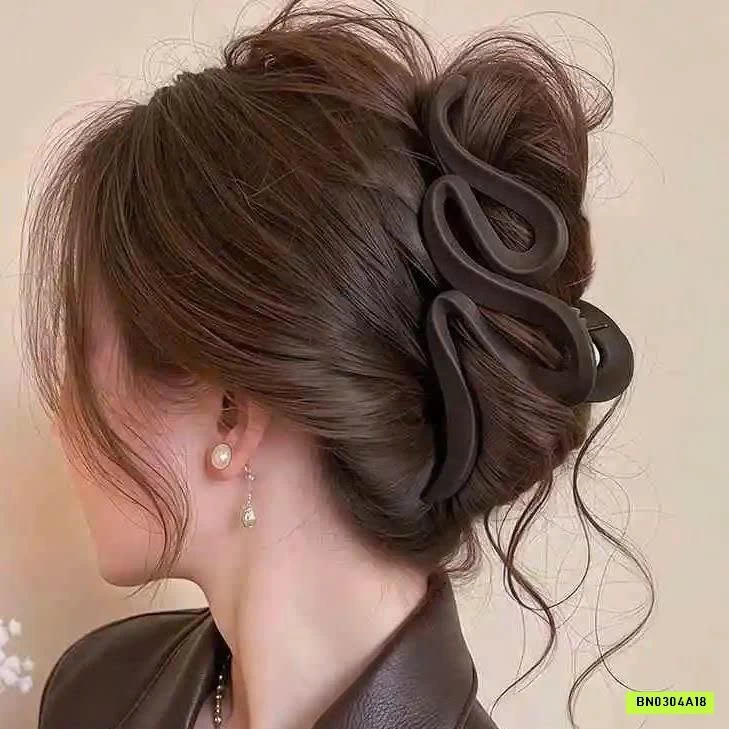 SET 6C KẸP TÓC NÂU TÂY