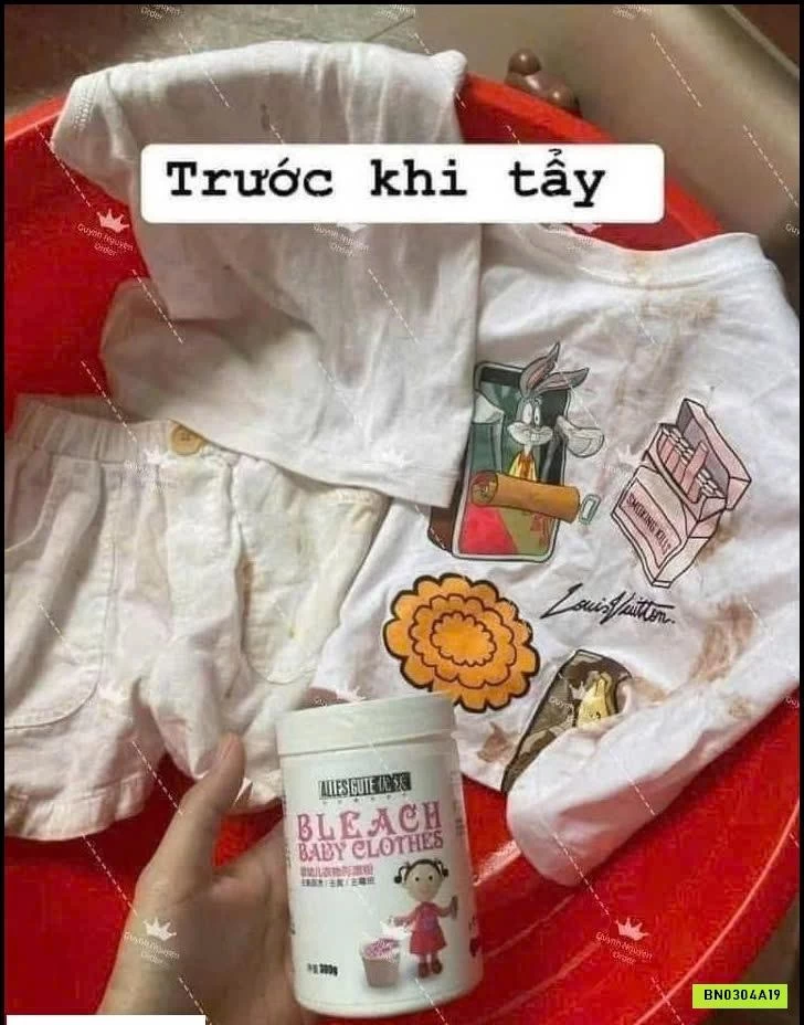 COMBO 2 LỌ BỘT TẨY QUẦN ÁO CŨ