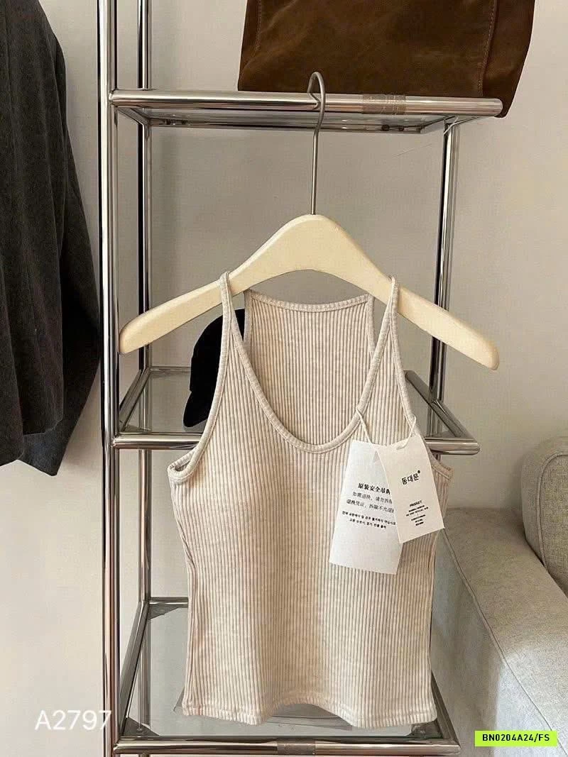 ÁO 2 DÂY GÂN KÈM ĐỆM NGỰC