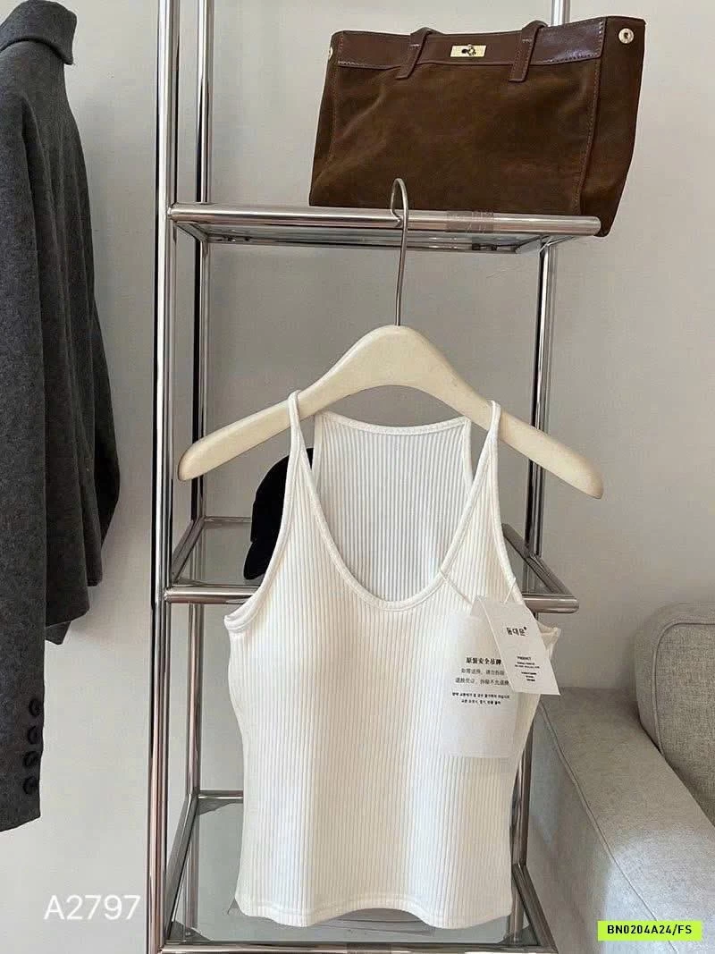 ÁO 2 DÂY GÂN KÈM ĐỆM NGỰC