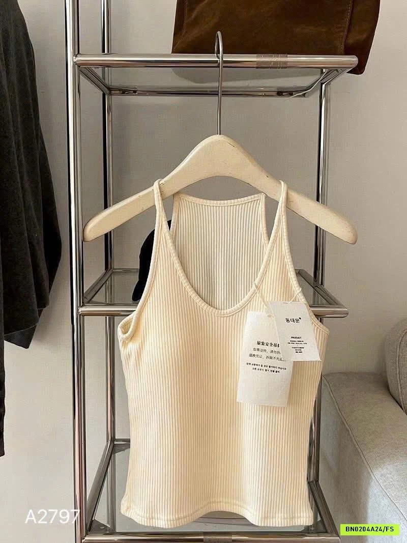 ÁO 2 DÂY GÂN KÈM ĐỆM NGỰC