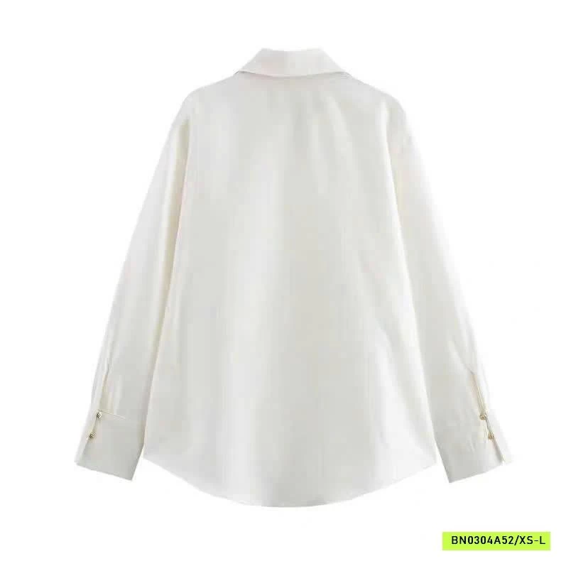 ÁO SƠ MI LỤA SATIN CHO NỮ KASLEAD