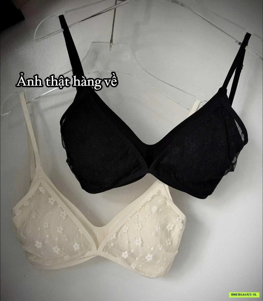 BRA KHÔNG GỌNG PHỐI REN