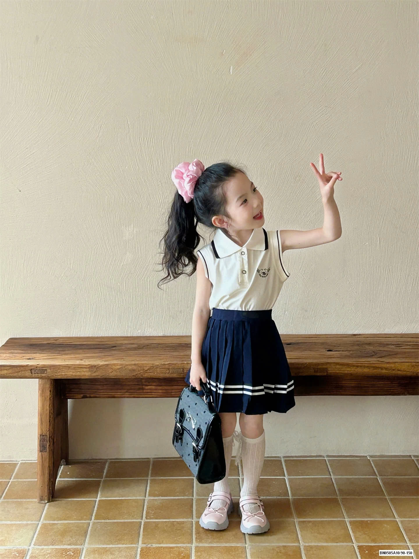 SÉT VÁY POLO CV XẾP LY