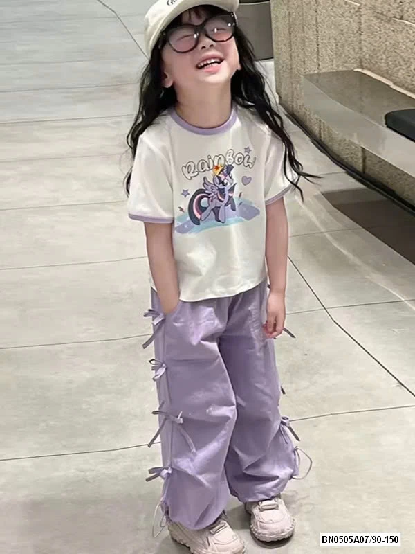 ÁO PONY MIX JOGGER GIÓ TÍM GẮN NƠ