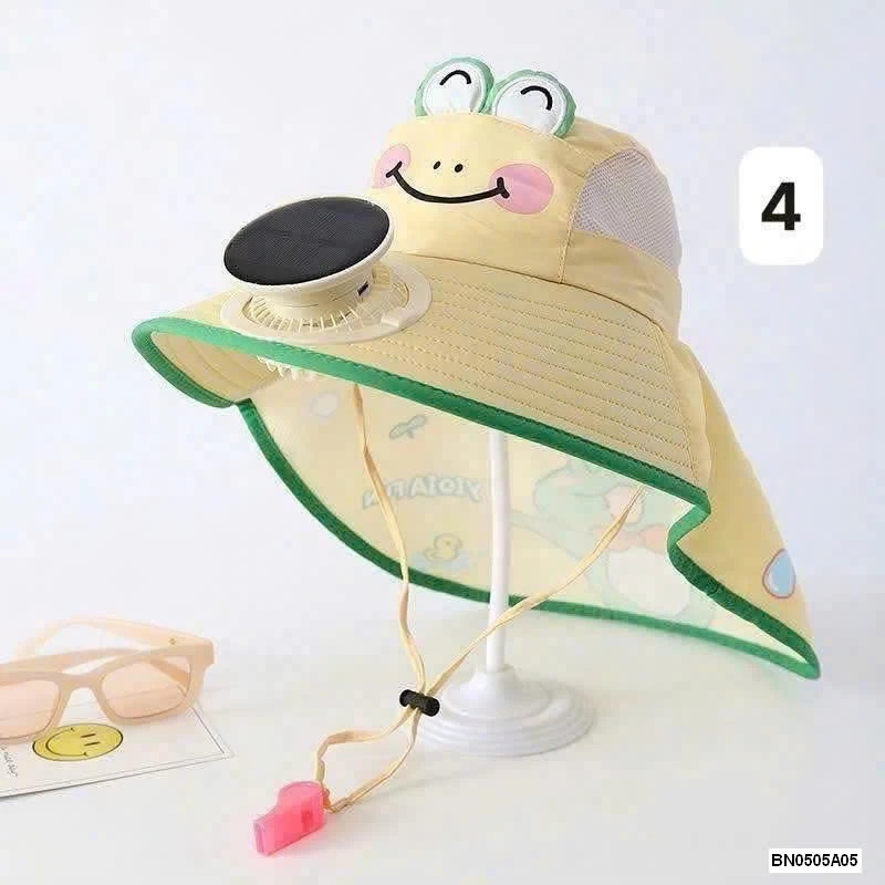 MŨ CHỐNG NAWG=NGS VẠT CHE KÈM QUẠT