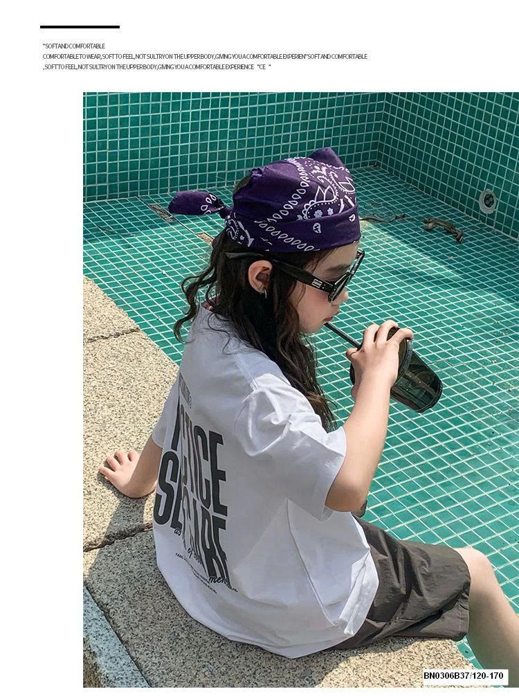 ÁO THUN CHỮ BÉ GÁI SZ ĐẠI