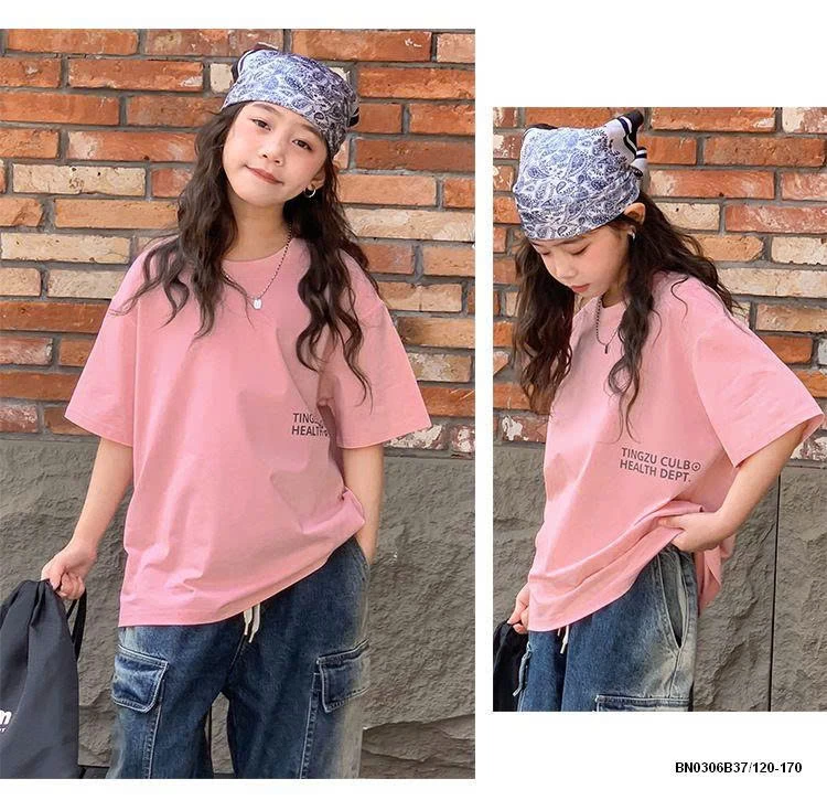 ÁO THUN CHỮ BÉ GÁI SZ ĐẠI