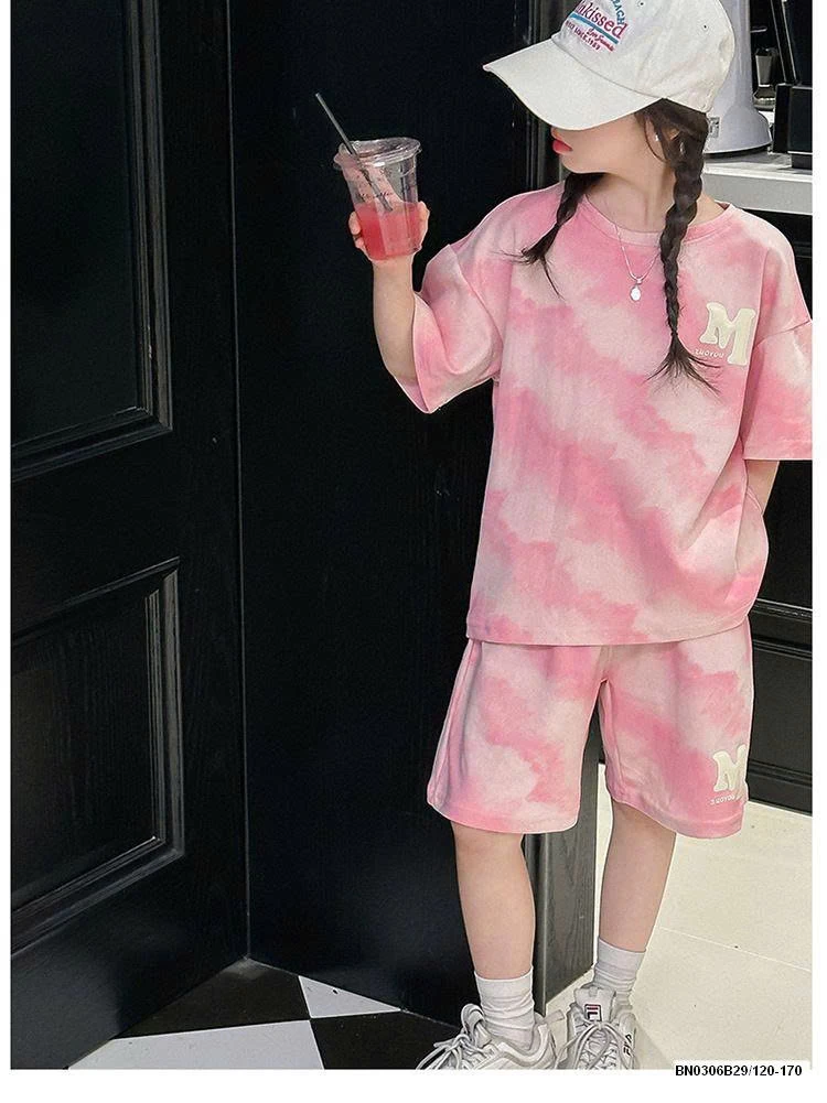 SÉT HỒNG LOANG CHỮ M