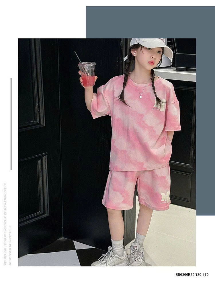 SÉT HỒNG LOANG CHỮ M