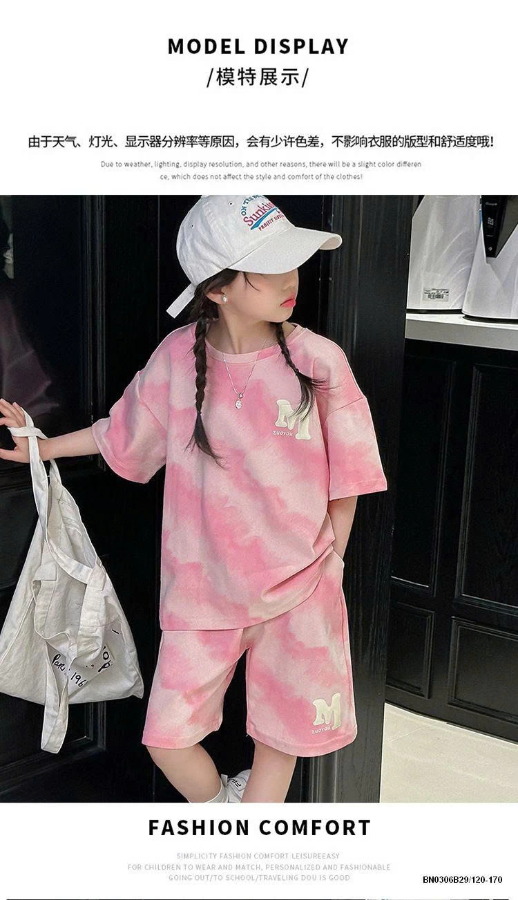 SÉT HỒNG LOANG CHỮ M