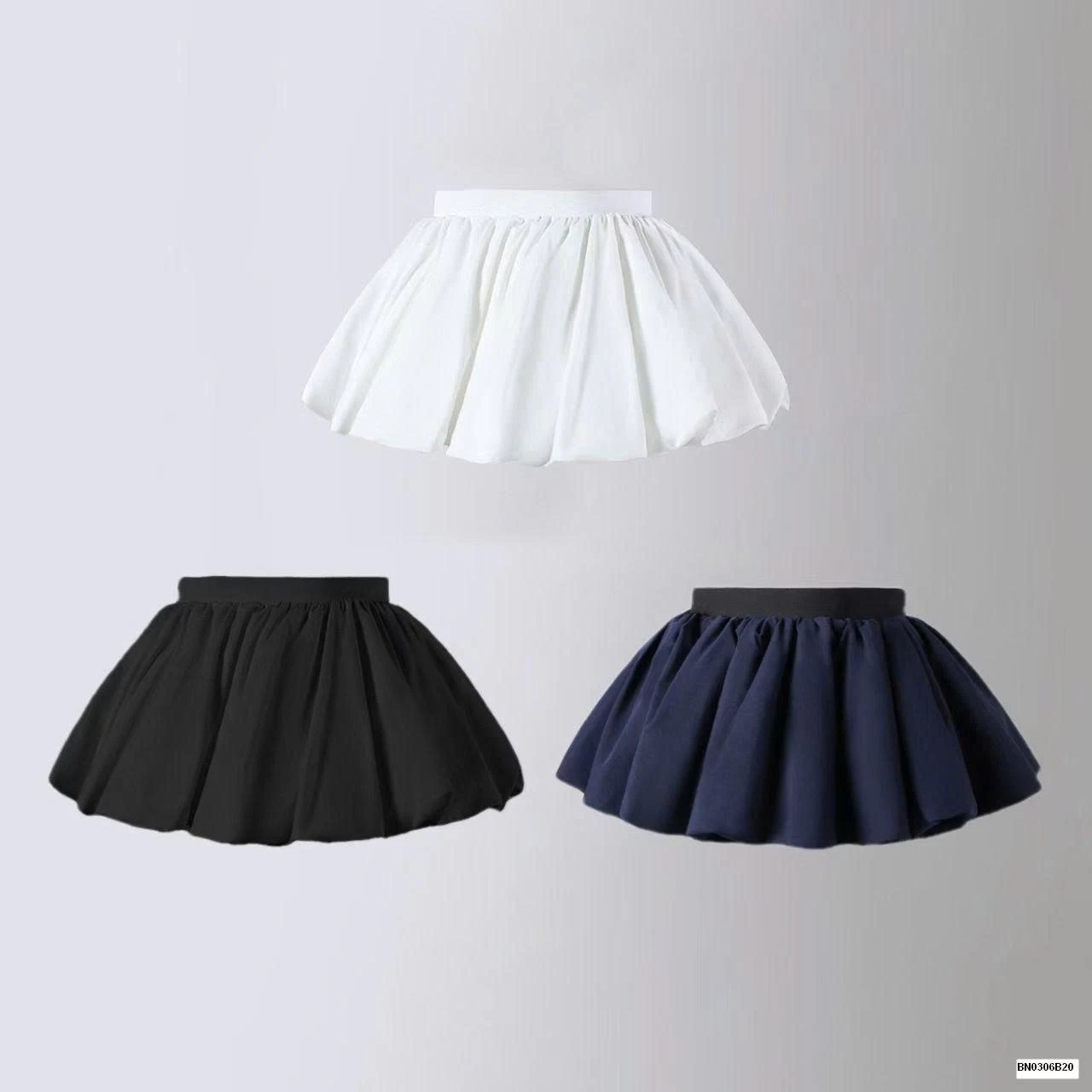 CHÂN VÁY XÒE CHO BÉ GÁI