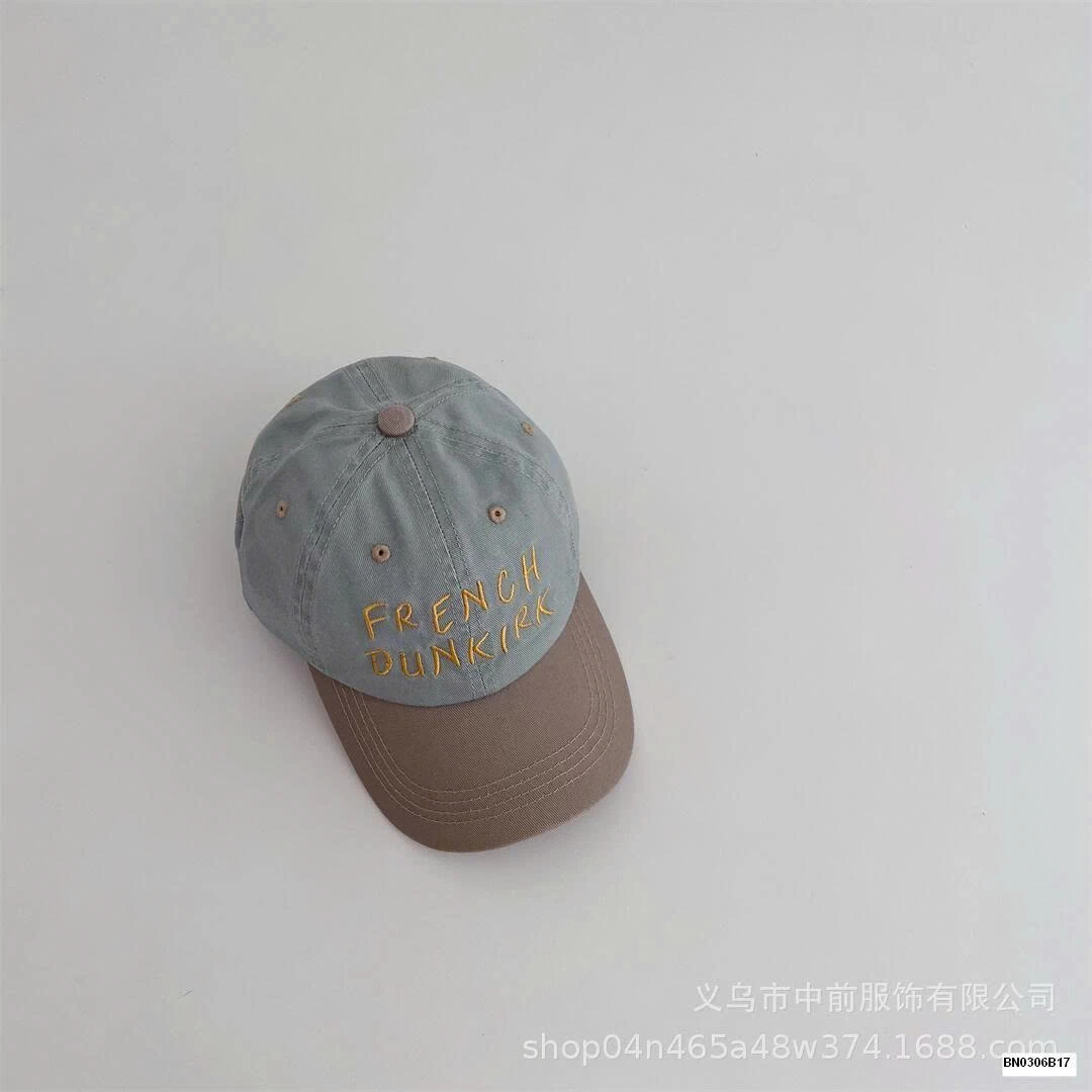 MŨ KẾT PHỐI MÀU THÊU CHỮ