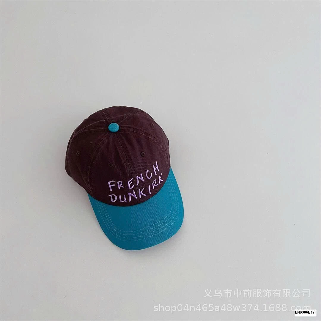 MŨ KẾT PHỐI MÀU THÊU CHỮ