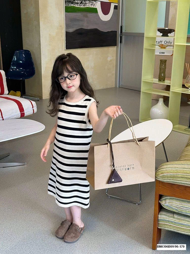 VÁY SÁT NÁCH KẺ NGANG AMBB 25C252