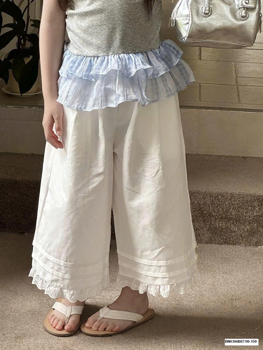 SÉT ÁO 2 DÂY VIỀN BÉO MIX QUẦN SUÔNG TRẮNG