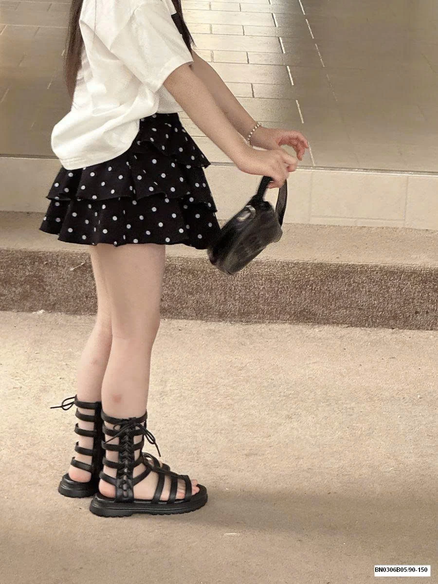 SÉT ÁO THUN TRÁI TIM MIX CV CHẤM BI