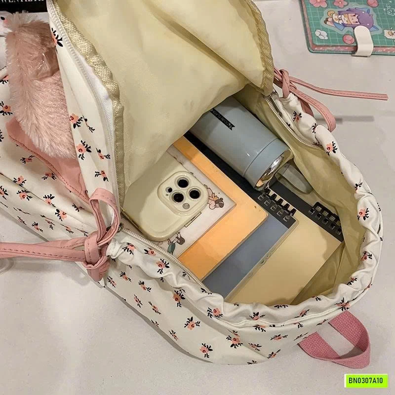 BALO VẢI GẮN THÚ BÔNG