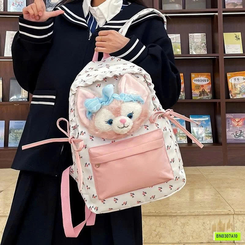 BALO VẢI GẮN THÚ BÔNG