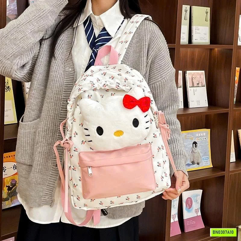 BALO VẢI GẮN THÚ BÔNG