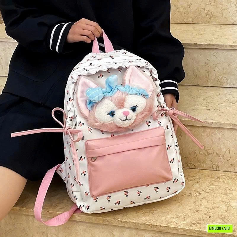 BALO VẢI GẮN THÚ BÔNG